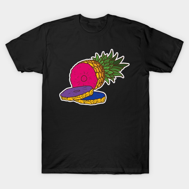 Pineapple LGBTQ T-Shirt by MonkeysMind